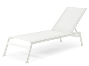 VICTOR - Recliner Batyline® sun lounger - Armchair by Varaschin