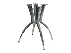ARCO-4 - Aluminium table base - Table by Vela Arredamenti