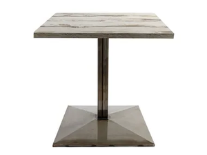 BALIS-66-WELD - Square metal contract table - Table by Vela Arredamenti