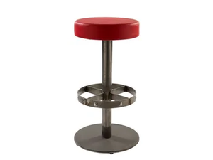 BORG-1 - High barstool with footrest - Stool by Vela Arredamenti