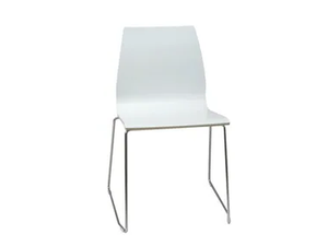 CLOUD - Sled base wooden chair - Chair by Vela Arredamenti