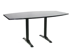 CROSS-2 - Rectangular cast iron contract table - Table by Vela Arredamenti