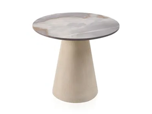 JAR CONCRETE - Round cement coffee table - Coffee table by Vela Arredamenti