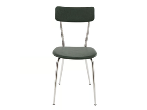 OLIVIA - Upholstered leather chair - Chair by Vela Arredamenti