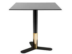 PETALI-BI - Square iron dining table - Table by Vela Arredamenti