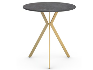 PLEC - Round iron table - Table by Vela Arredamenti