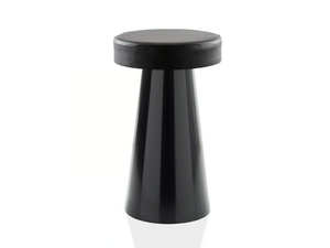 SG-JAR - Low upholstered iron stool - Stool by Vela Arredamenti