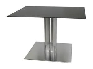 SLIM-76-4-X - Square stainless steel table - Table by Vela Arredamenti