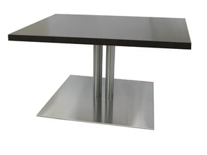 SLIM-96-4-T-X - Square stainless steel table - Table by Vela Arredamenti