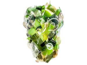 FRAGMENTS - Handmade glass wall light - Wall lamp by VENINI