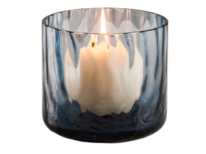 NIGHT IN VENICE - Blown glass candle holder - Styling by VENINI