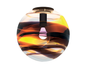 ROTONDO - Blown glass ceiling lamp - Ceiling lamp by VENINI