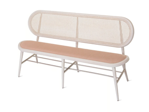 BERNARDES - Beech bench with back - Bench by Vergés
