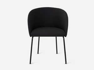 CISTELL ORIGINAL - Upholstered chair covered in fabric with metal legs - Chair by Vergés
