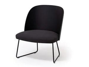 CISTELL SLIM - Sled base fabric easy chair - Armchair by Vergés