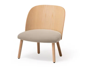 CISTELL SLIM - Wooden easy chair - Armchair by Vergés