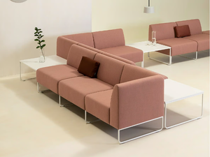 DULA - Modular fabric seating system - Sofa by Vergés