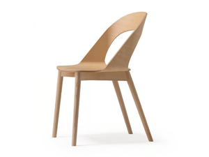 GOOSE - Ash chair open back - Chair by Vergés