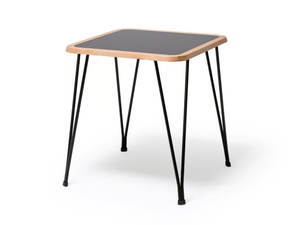 MIM - Square powder coated steel table - Table by Vergés