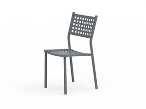 ALICE - Stackable metal garden chair - Chair by Vermobil