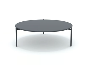 ARIA - Round aluminium coffee table - Side table by Vermobil