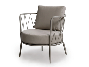 DAISY - Garden easy chair with armrests - Armchair by Vermobil