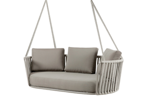 DAISY ROPE - 2 Seater fabric garden hanging chair - Chair by Vermobil