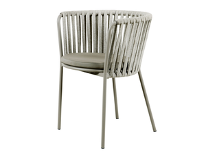 DAISY ROPE - Rope garden chair with armrests - Chair by Vermobil