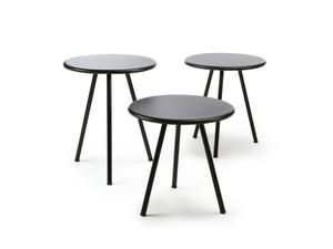 DAISY - Round metal garden side table - Side table by Vermobil
