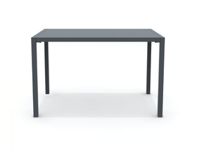 QUATRIS - Stackable rectangular metal garden table - Table by Vermobil