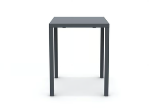 QUATRIS - Stackable square aluminium garden table - Table by Vermobil