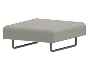 SANTA FE - Square fabric garden footstool - Pouf by Vermobil