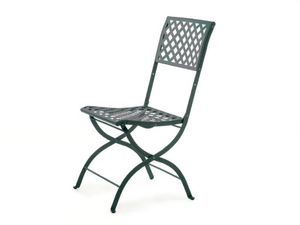 SPRINGTIME - Folding metal garden chair - Chair by Vermobil