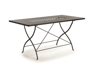 SPRINGTIME - Folding rectangular metal garden table - Table by Vermobil
