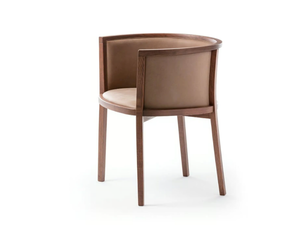KHA 02 - Upholstered wooden chair with armrests - Chair by Very Wood