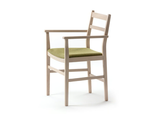LISBOA BARRIO 12 - Wooden chair with armrests - Chair by Very Wood