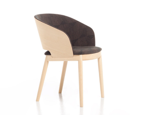 ODEON 02 - Easy chair with armrests - Armchair by Very Wood
