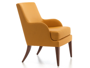 ONDA 104 - Fabric armchair with armrests - Armchair by Very Wood