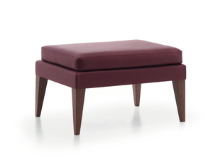 ONDA 109 - Leather pouf - Pouf by Very Wood
