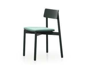 RIB 11 - Stackable chair with integrated cushion - Accessories by Very Wood