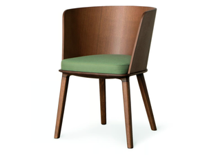 SUNDAY 12 - Wooden chair with integrated cushion - Accessories by Very Wood