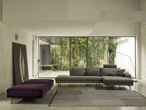 IRVING - Sectional fabric sofa with removable cover - Sofa by Verzelloni