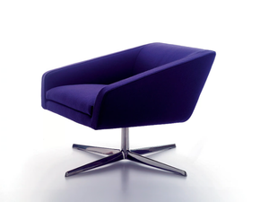 SILLÓN - Fabric easy chair with removable cover - Armchair by Verzelloni