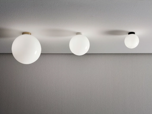 PALLA - LED blown glass ceiling lamp - Ceiling lamp by Vesoi
