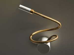 PUNTINA - LED metal reading lamp - Floor lamp by Vesoi