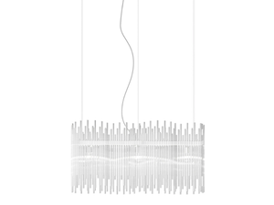 DIADEMA SP K3 - Glass chandelier - Ceiling lamp by Vetreria Vistosi
