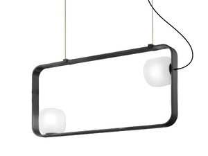 GROOVE SP 90 - Metal pendant lamp - Ceiling lamp by Vetreria Vistosi