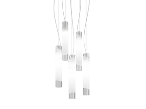 LIO SP 5 - Glass pendant lamp - Ceiling lamp by Vetreria Vistosi