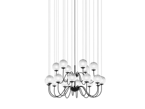 PUPPET SP 18P - Blown glass pendant lamp - Ceiling lamp by Vetreria Vistosi