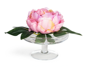 ETERNITY BACKSPLASH PEONY - Floral composition with glass vase - Styling by VGnewtrend